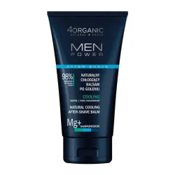 4organic Chłodzący balsam po goleniu MEN POWER - 150 ml