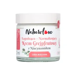 Naturolove Lekki Krem Grejpfrutowy z Niacynamidem, 60ml Naturolove Lekki Krem Grejpfrutowy z Niacynamidem, 60ml