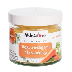Naturolove Cukrowy Peeling ROZŚWIETLAJĄCA MARCHEWKA, 60g
