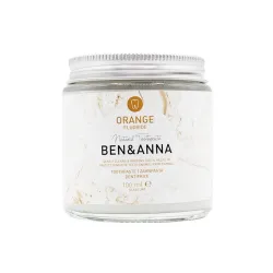 Ben&Anna Naturalna pasta do wrażliwych zębów z fluorem, ORANGE, ZERO WASTE, 100ml