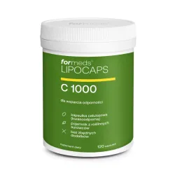 Formeds Lipocaps C 1000 mg Witamina C - 120 kapsułek
