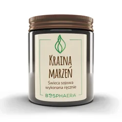 Bosphaera Sojowa świeca zapachowa Kraina Marzeń - 190 g