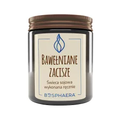 Bosphaera Sojowa świeca zapachowa Bawełniane Zacisze - 190 g