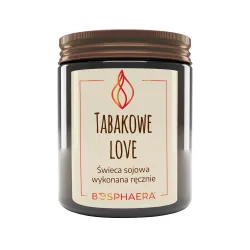 Bosphaera Sojowa świeca zapachowa Tabakowe Love - 190 g