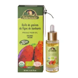 Saharacactus Olej z nasion opuncji figowej z certyfikatem pipeta - 30 ml