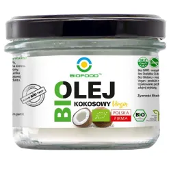 Bio Food Olej kokosowy VIRGIN BIO - 180 g Bio Food Olej kokosowy VIRGIN BIO - 180 g