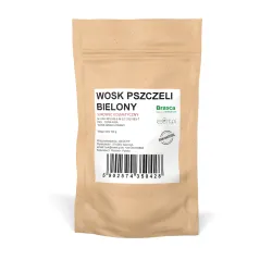 BRASCA Wosk Pszczeli bielony w granulkach - 100 g