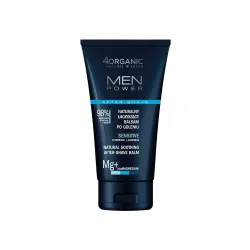 4organic Łagodzący balsam po goleniu MEN POWER - 150 ml
