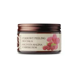 Bosphaera Cukrowy peeling do ciała Soczysta malina z hibiskusem - 200 g Bosphaera Cukrowy peeling do ciała Soczysta malina z hibiskusem - 200 g