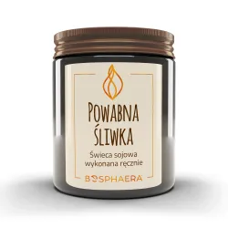 Bosphaera Sojowa świeca zapachowa Powabna śliwka