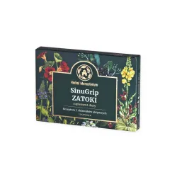 Herbal Monasterium SinuGrip na zatoki - 15 kapsułek