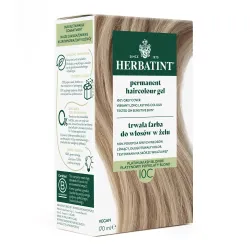 Herbatint Farba do włosów • trwała • 10C Platynowy Popielaty Blond • seria POPIELATA Herbatint Farba do włosów • trwała • 10C Platynowy Popielaty Blond • seria POPIELATA