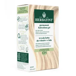 Herbatint Farba do włosów • trwała • 10N PLATYNOWY BLOND • seria NATURALNA Herbatint Farba do włosów • trwała • 10N PLATYNOWY BLOND • seria NATURALNA