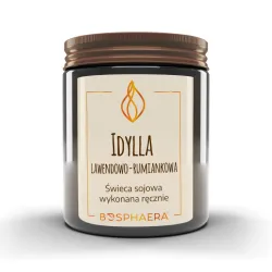 Bosphaera Sojowa świeca zapachowa Idylla lawendowo-rumiankowa - 190 g