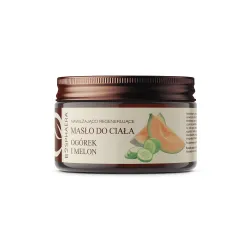 Nawilżająco regenerujące masło do ciała Ogórek i melon, 200g