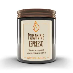 Bosphaera Sojowa świeca zapachowa Poranne espresso - 190g