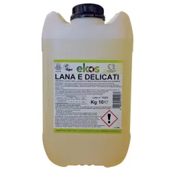 Ekos Płyn do prania wełny i delikatnych tkanin do prania ręcznego oraz w pralce, 10kg