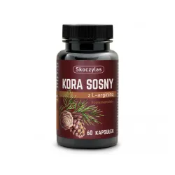 Skoczylas KORA SOSNY z L-argininą - 60 kapsułek