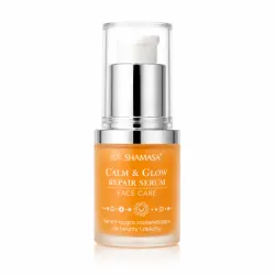 shamasa Serum Calm&Glow - kojąco rozświetlające serum do twarzy i dekoltu - 30 ml