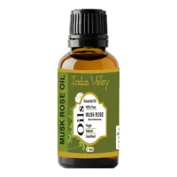 Indus Valley Naturalny olejek eteryczny z róży piżmowej - 15 ml