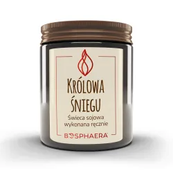 Bosphaera Sojowa świeca zapachowa Królowa Śniegu 190g