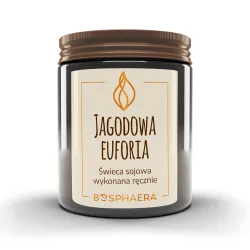 Bosphaera Sojowa świeca zapachowa Jagodowa euforia - 190 g