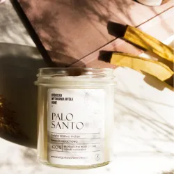 Bydgoska Wytwórnia mydła Świeca sojowa Palo Santo, 300ml