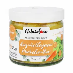 Naturolove Cukrowy Peeling ROZŚWIETLAJĄCA MARCHEWKA, 250g
