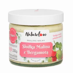 Naturolove Solny Peeling MALINA z BERGAMOTĄ, 300g Naturolove Solny Peeling MALINA z BERGAMOTĄ, 300g