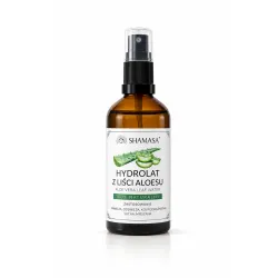 shamasa Hydrolat z liści aloesu cera sucha, podrażniona, wrażliwa - 100 ml