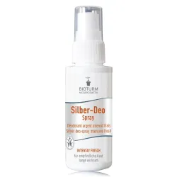 BIOTURM Dezodorant w sprayu na bazie srebra Certyfikat BDIH cytrusowy zapach - 50 ml