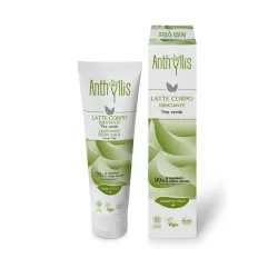 Anthyllis Mleczko do ciała z zieloną herbatą i organicznym masłem shea, nawilżające, 150 ml, Anthyllis Mleczko do ciała z zieloną herbatą i organicznym masłem shea, nawilżające, 150 ml,