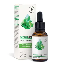 AuraHerbals Oregadrop Olejek z Oregano krople - 30 ml