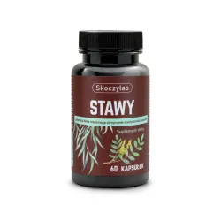 Skoczylas STAWY kadzidłowiec, wierzba, ashwagandha, sosna - 60 kapsułek