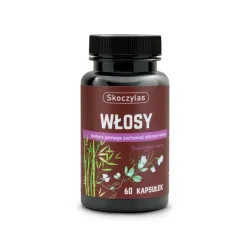 Skoczylas WŁOSY L-cysteina, biotyna, L-metionina - 60 kapsułek