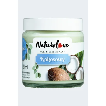 Naturolove Olej Kokosowy Nierafinowany - 120ml