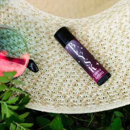 Bydgoska Wytwórnia mydła Balsam do ust Błysk czeko-róża LIPSTICK, 5ml