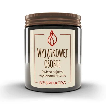 Bosphaera Sojowa świeca zapachowa Wyjątkowej Osobie - 190 g