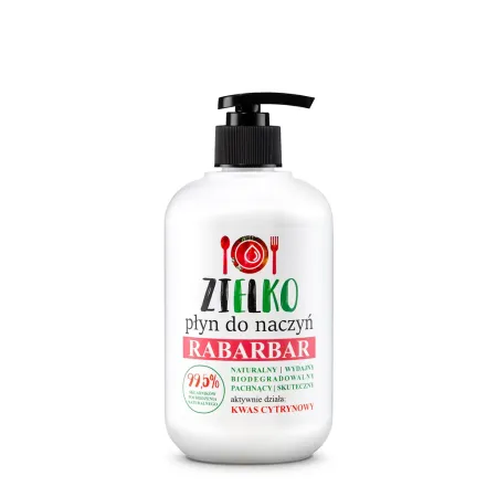 ZIELKO Płyn do mycia naczyń RABARBAR, 500ml