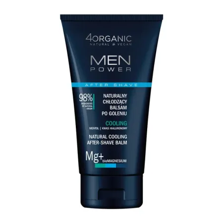 4organic Chłodzący balsam po goleniu MEN POWER - 150 ml