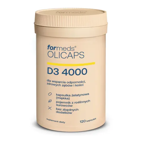 Formeds Olicaps D3 4000 - 120 kapsułek