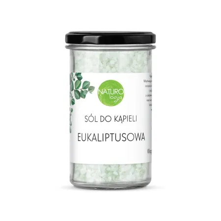 Naturologia Sól do kąpieli Eukaliptusowa - 600 g