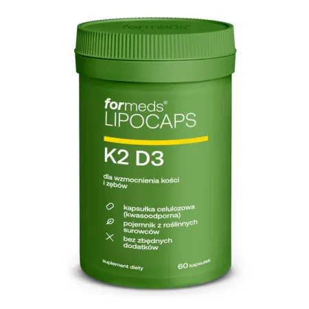 Formeds Lipocaps K2D3 - 60 kapsułek