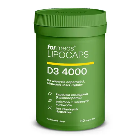 Formeds Lipocaps D3 4000 - 60 kapsułek