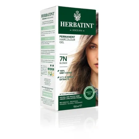 Herbatint Farba do włosów • trwała • 7N BLOND • seria NATURALNA