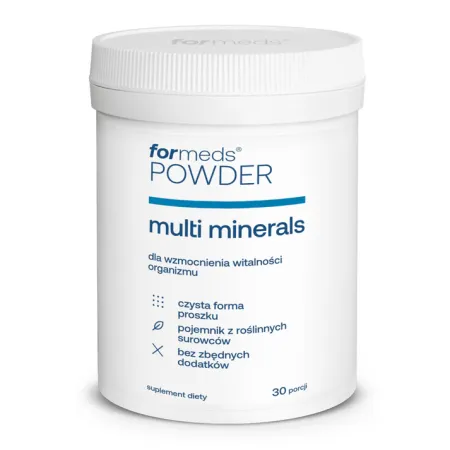 Formeds Powder multi minerals - 30 porcji