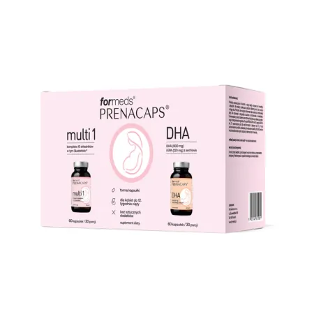 Formeds Prenacaps Multi 1 + DHA - 60 + 60 kapsułek