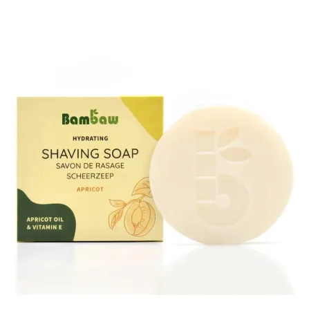 Bambaw Mydło do golenia, morela, wegańskie - 80 g