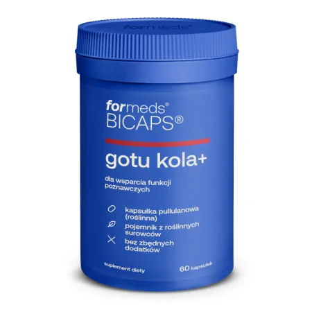 Formeds Bicaps gotu kola+ - 60 kapsułek