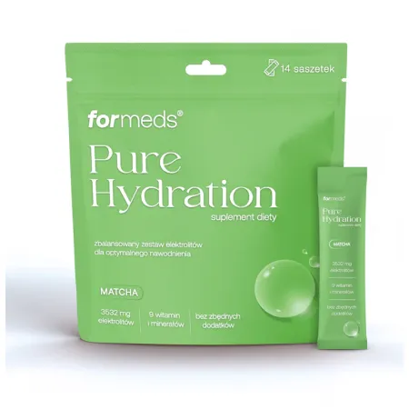 Formeds Pure Hydration Matcha Elektrolity - 14 saszetek